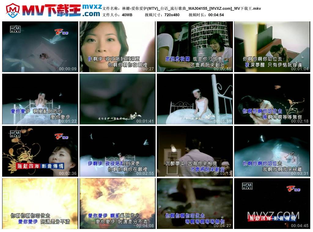 林姗-爱你爱伊(MTV)_台语_流行歌曲_MA304155